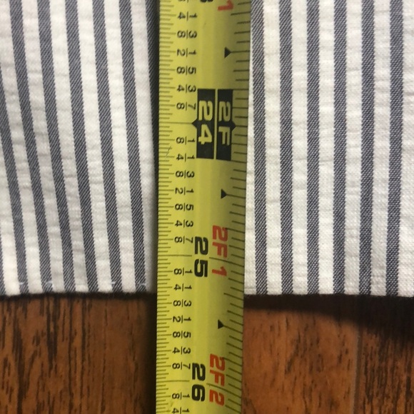 Bespoke Grey and White Seersucker Jacket - Picture 10 of 13